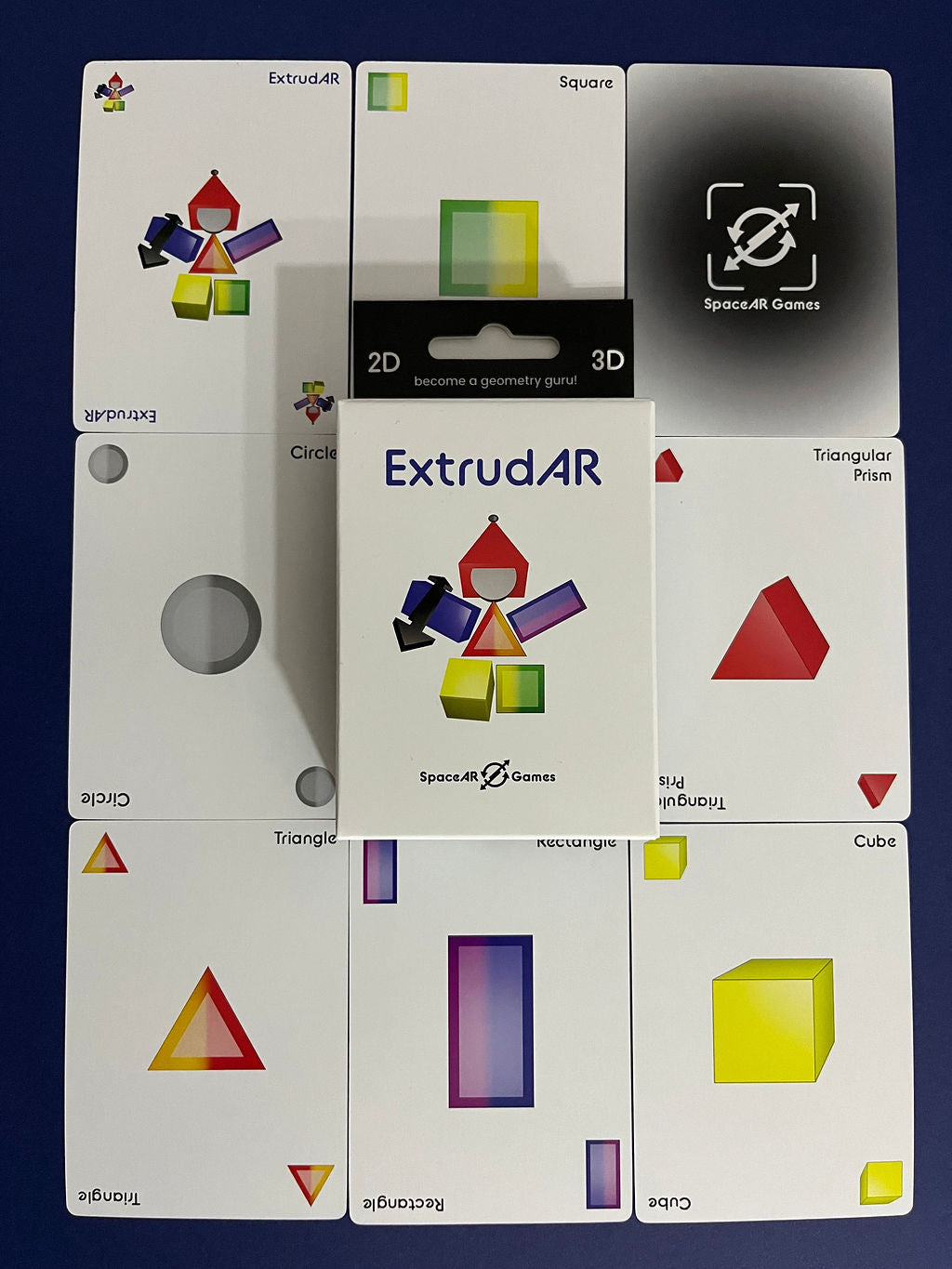 ExtrudAR card game