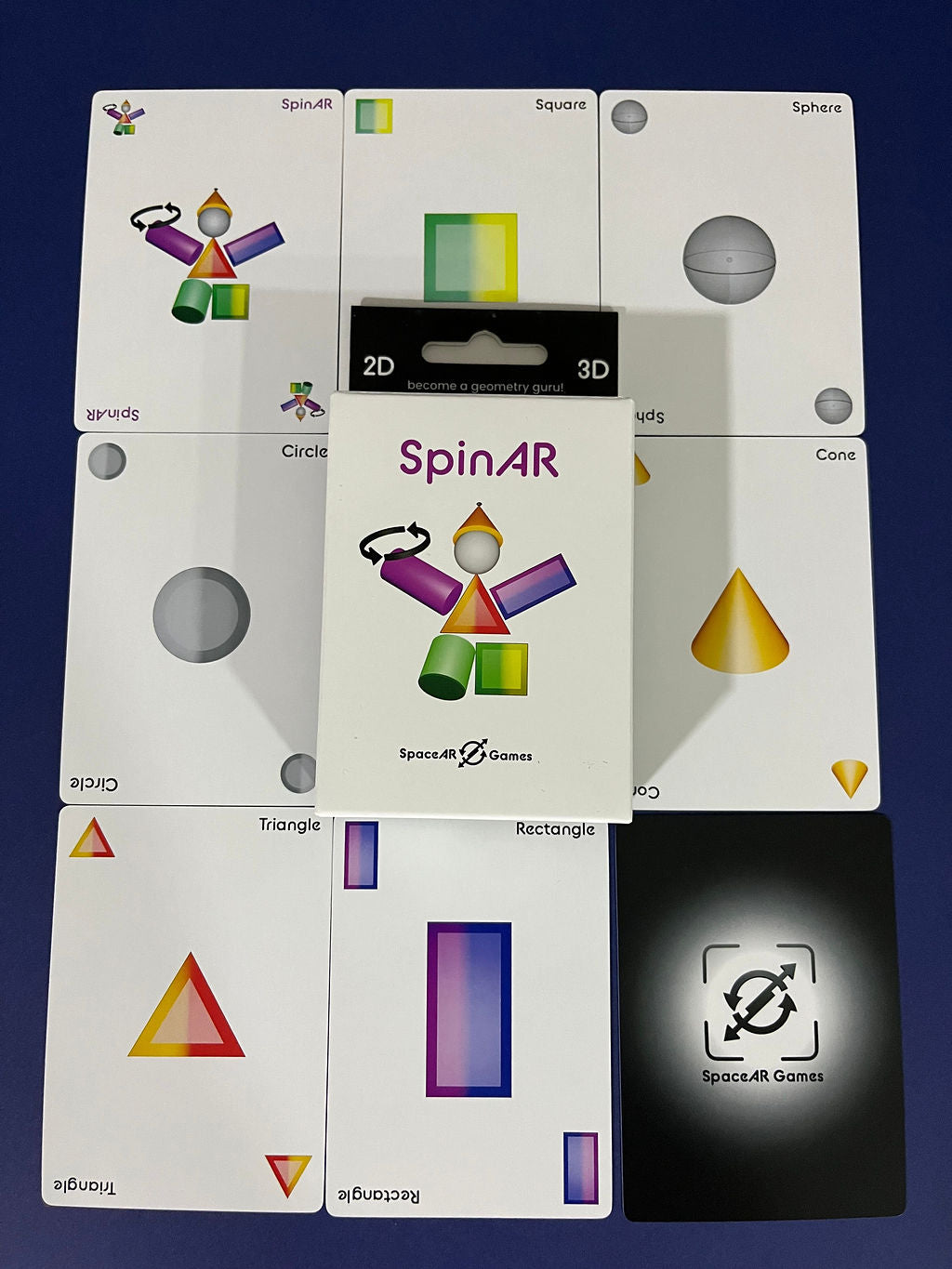 SpinAR card game